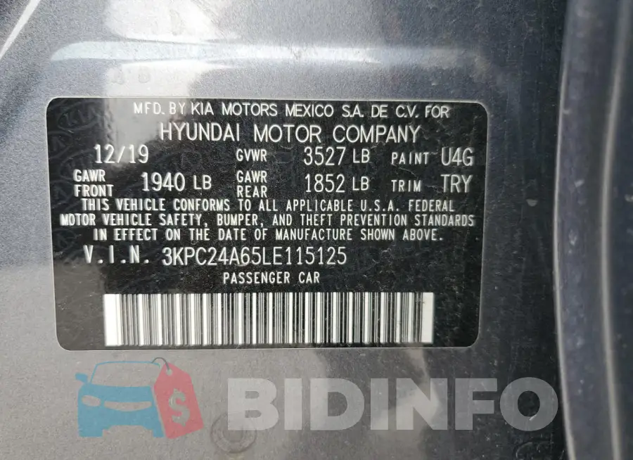 3KPC24A65LE115125 Photo# 12