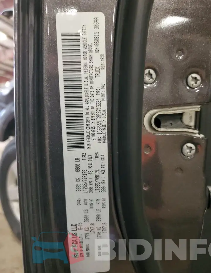 1C6RR7LT2FS713224 Photo# 12