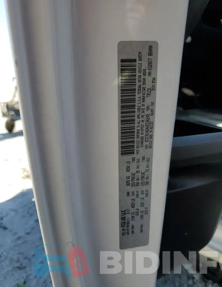 3C6TRVAG4HE536245 Photo# 13