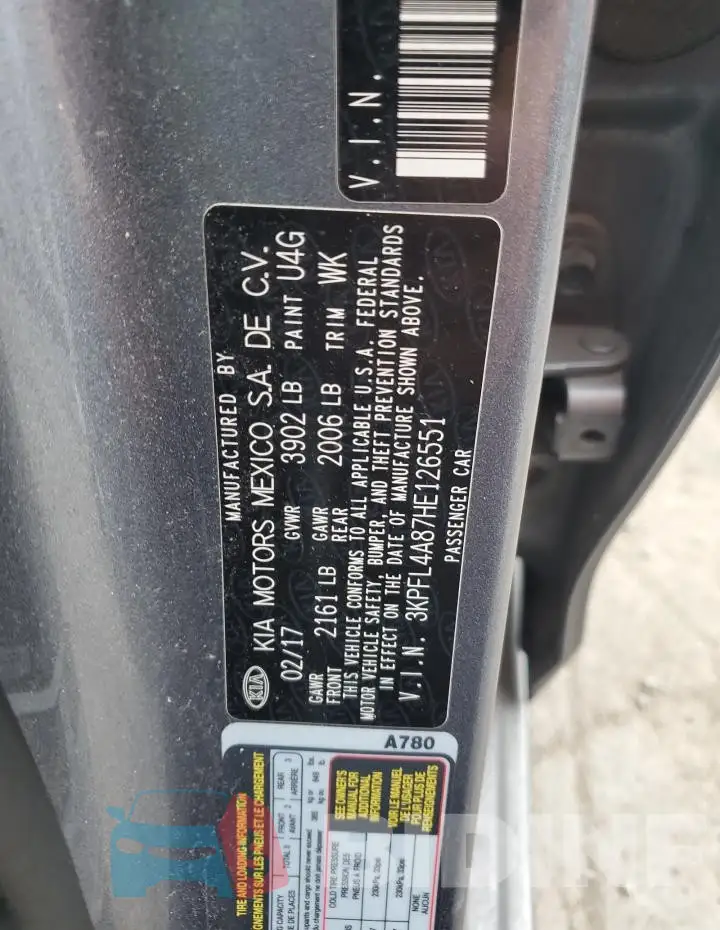 3KPFL4A87HE126551 Photo# 13