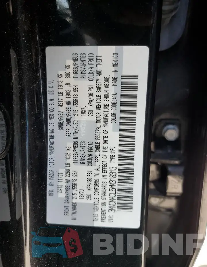 3MVDMACL5MM318313 Photo# 14