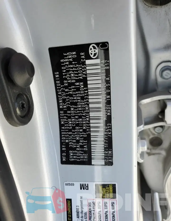 5YFEPMAE0MP253141 Photo# 12