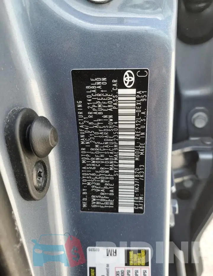 5YFEPMAE9MP235074 Photo# 12