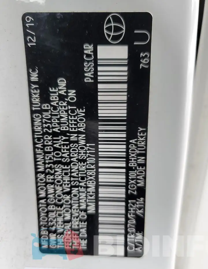 NMTKHMBX8LR107171 Photo# 13