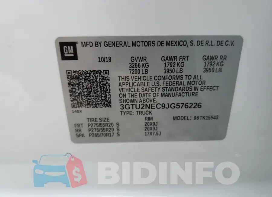 3GTU2NEC9JG576226 Photo# 13