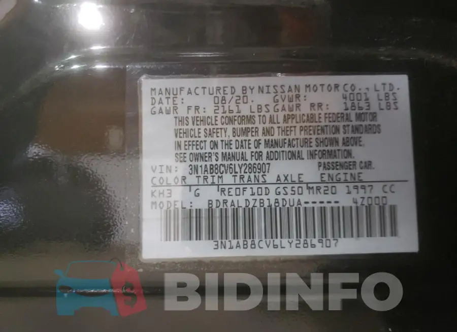 3N1AB8CV6LY286907 Photo# 12