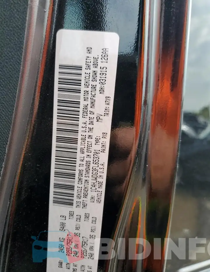 1C4HJWDG3FL653701 Photo# 12