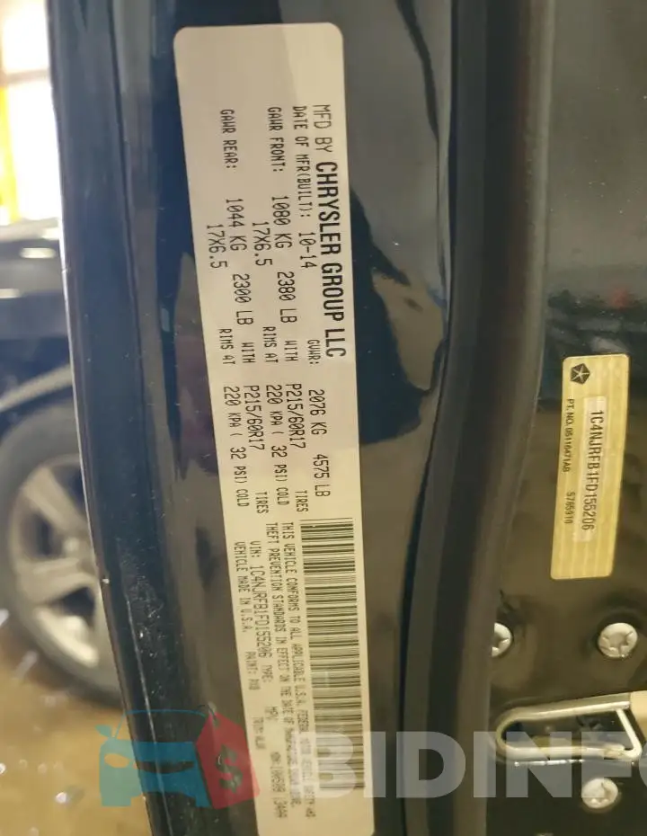 1C4NJRFB1FD155206 Photo# 12