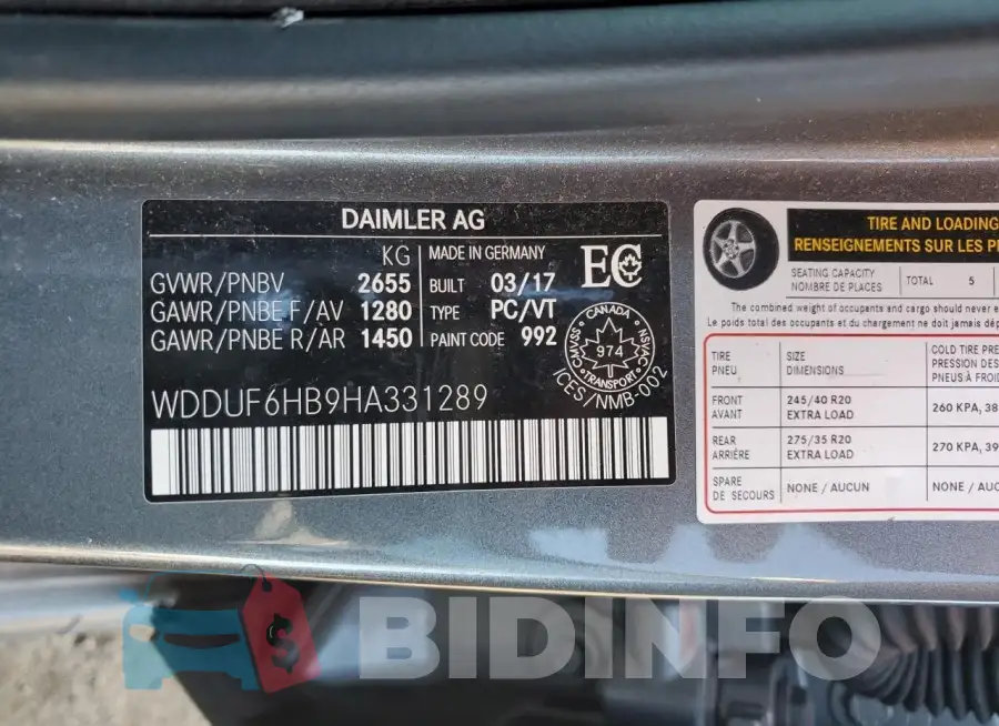 WDDUF6HB9HA331289 Photo# 12