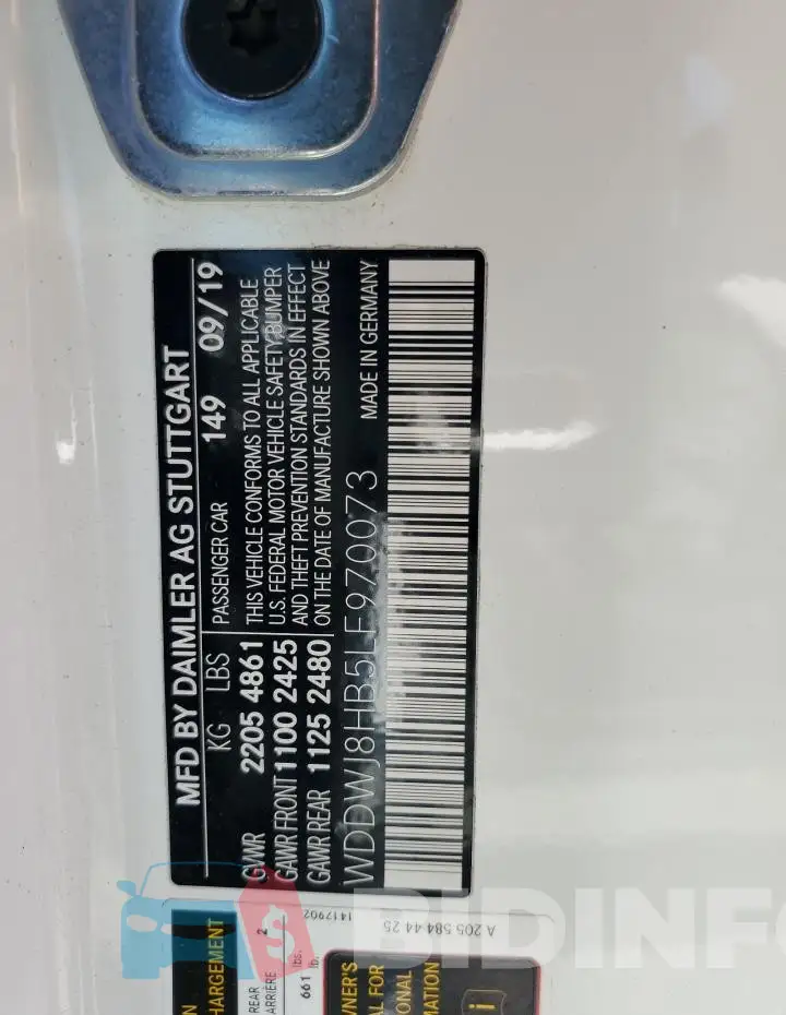 WDDWJ8HB5LF970073 Photo# 13