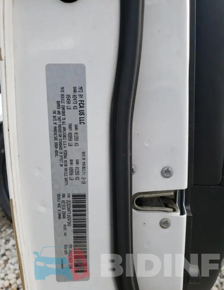 2C3CDXAT7JH247343 Photo# 12