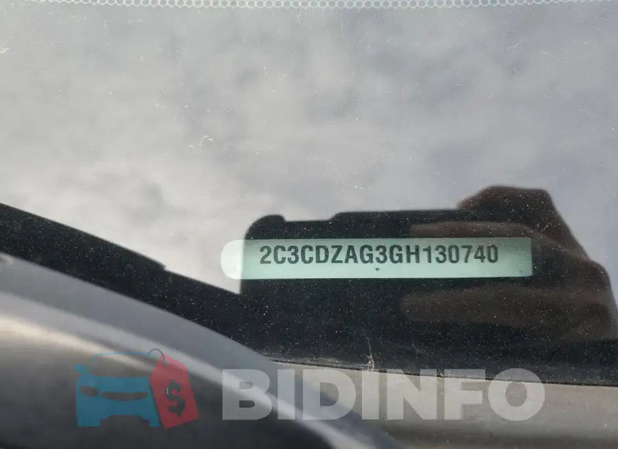 2C3CDZAG3GH130740 Photo# 12