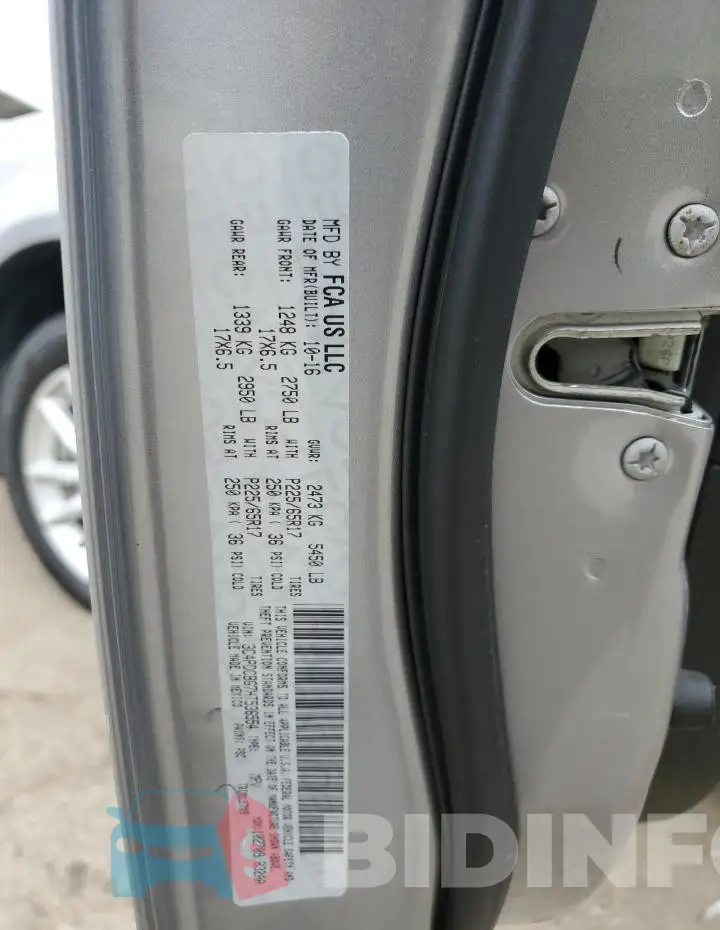 3C4PDCBG7HT536554 Photo# 14