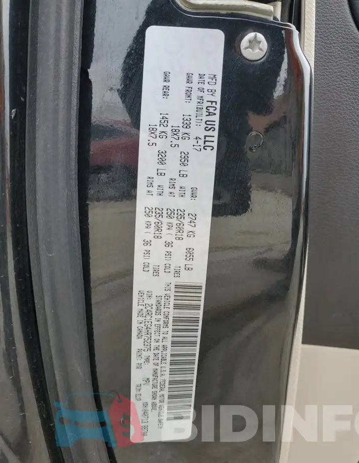 2C4RC1EG4HR752375 Photo# 12