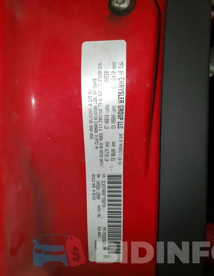 3C3CFFBR3FT558774 Photo# 12
