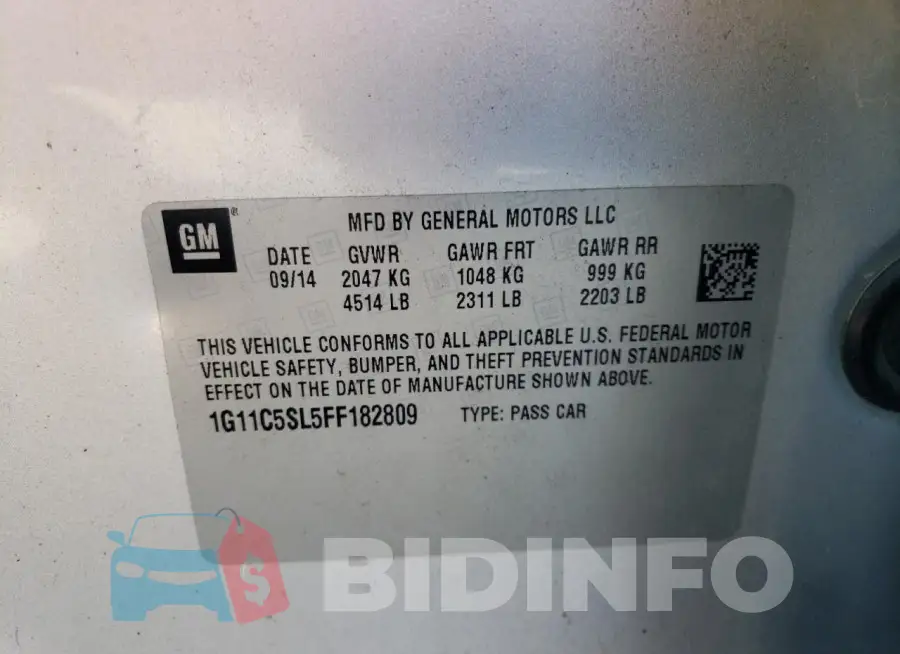 1G11C5SL5FF182809 Photo# 13