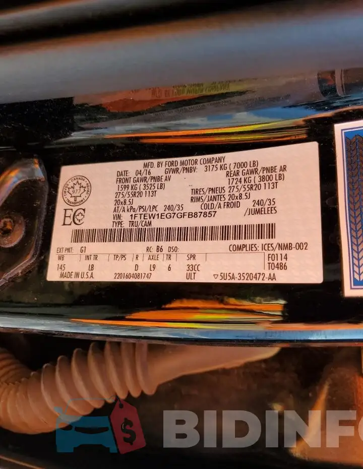 1FTEW1EG7GFB87857 Photo# 13