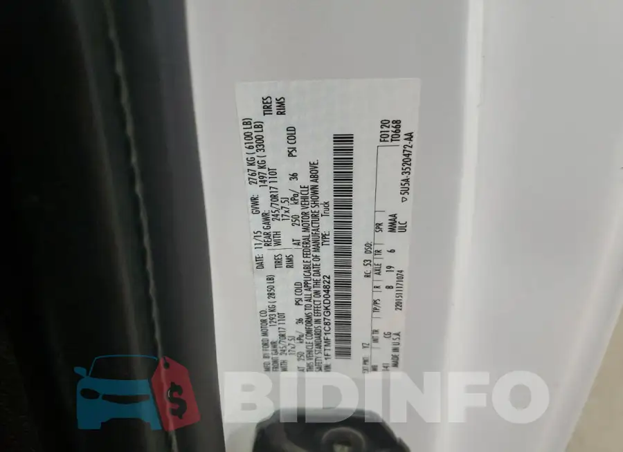 1FTMF1C87GKD04822 Photo# 12