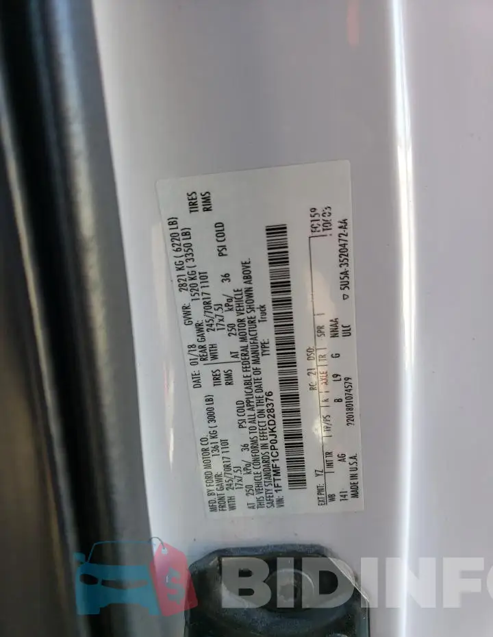 1FTMF1CP0JKD28376 Photo# 12