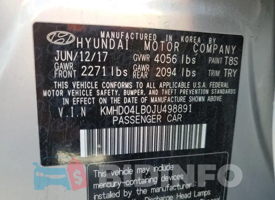 KMHD04LB0JU498891 Photo# 13