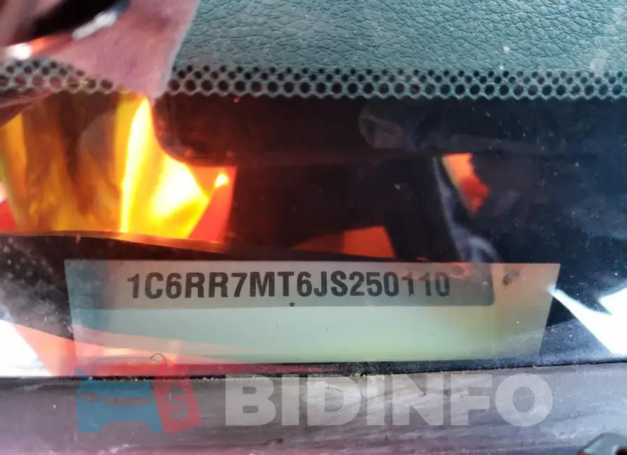 1C6RR7MT6JS250110 Photo# 13