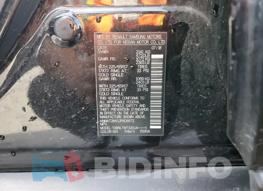 KNMAT2MV1JP608972 Photo# 13