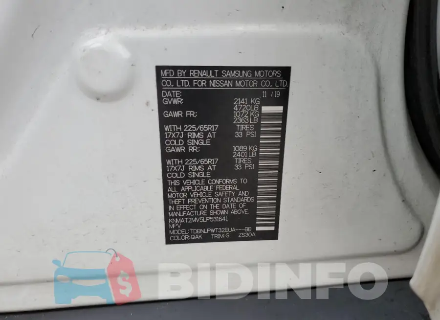 KNMAT2MV5LP531641 Photo# 12