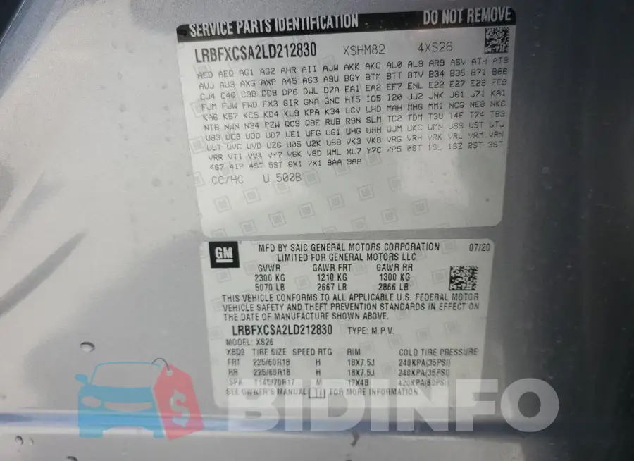 LRBFXCSA2LD212830 Photo# 13