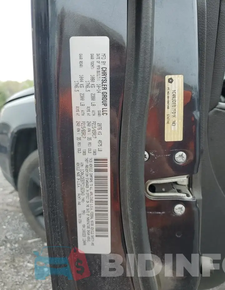 1C4NJDEB7FD162343 Photo# 13