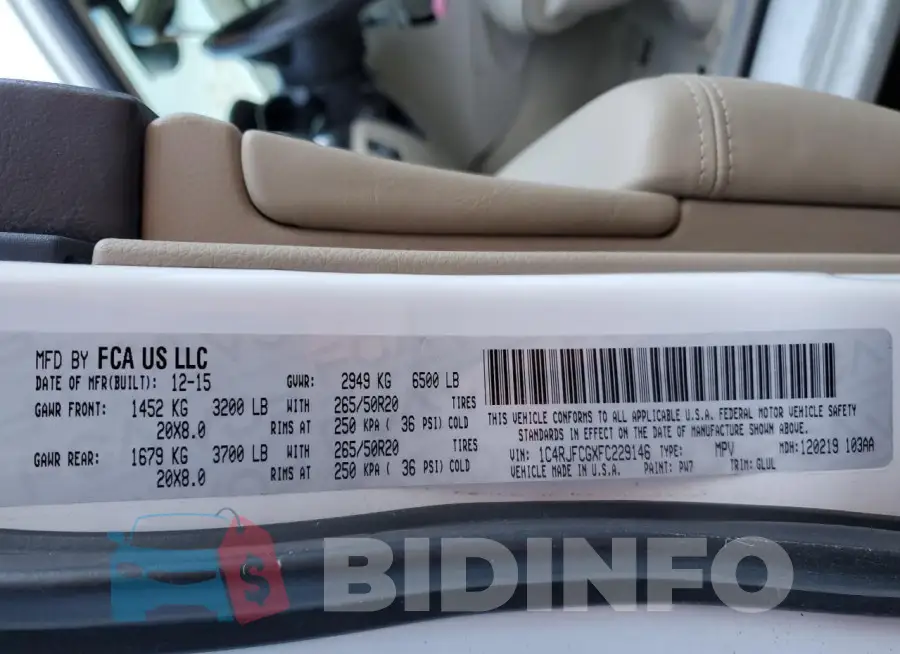 1C4RJFCGXFC229146 Photo# 12