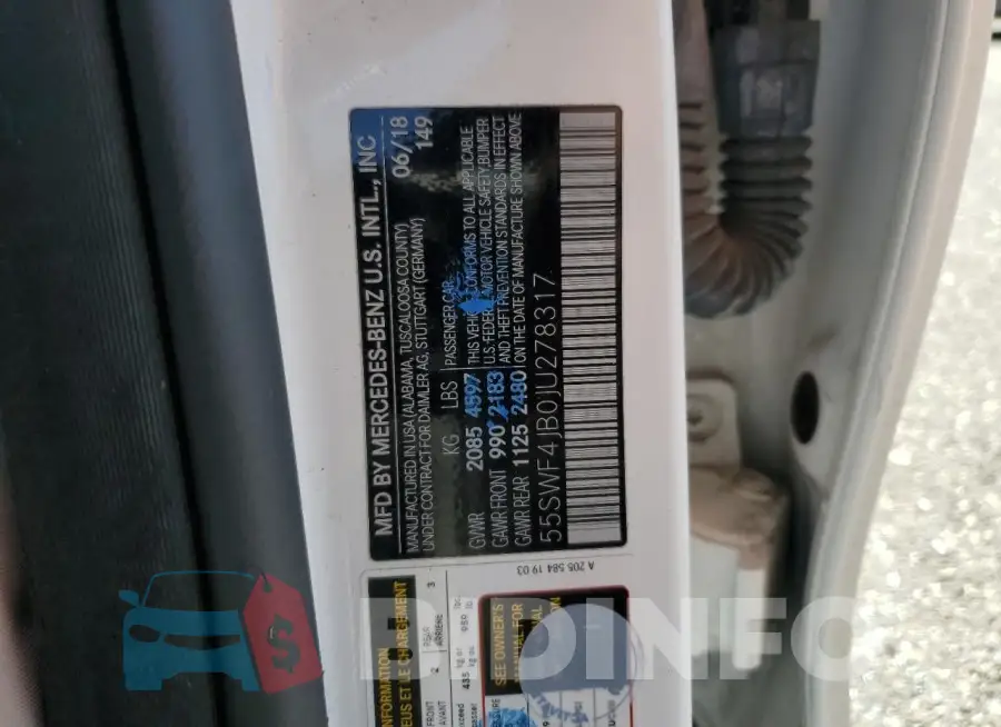 55SWF4JB0JU278317 Photo# 12