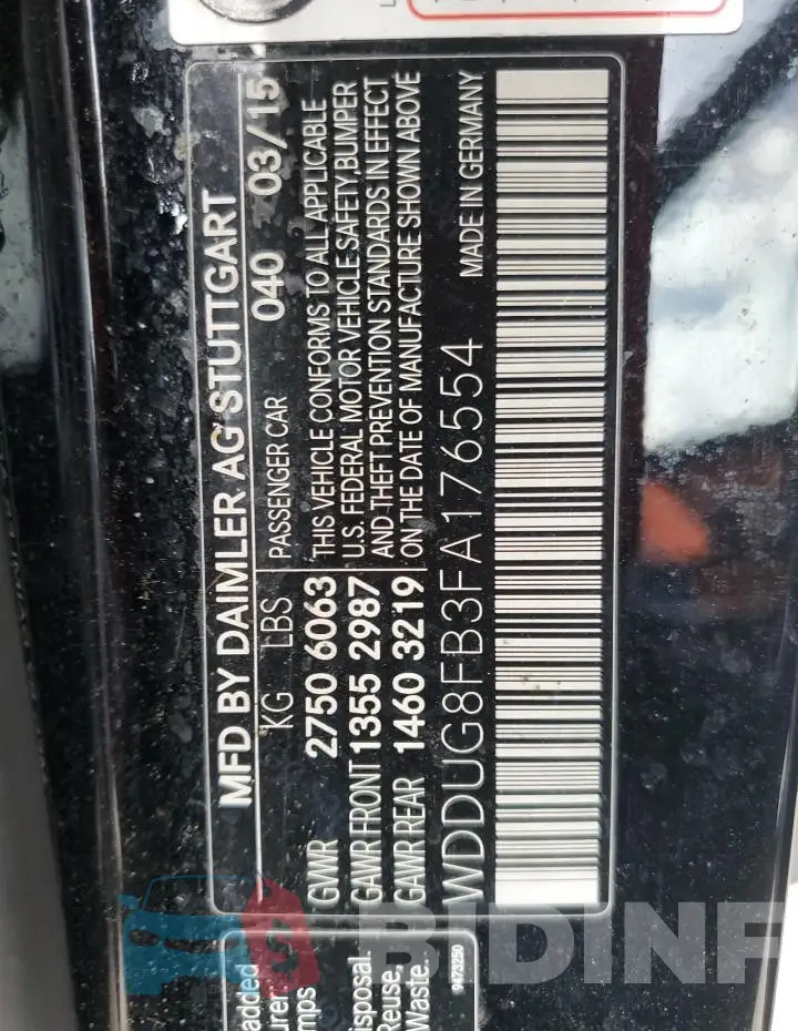 WDDUG8FB3FA176554 Photo# 12
