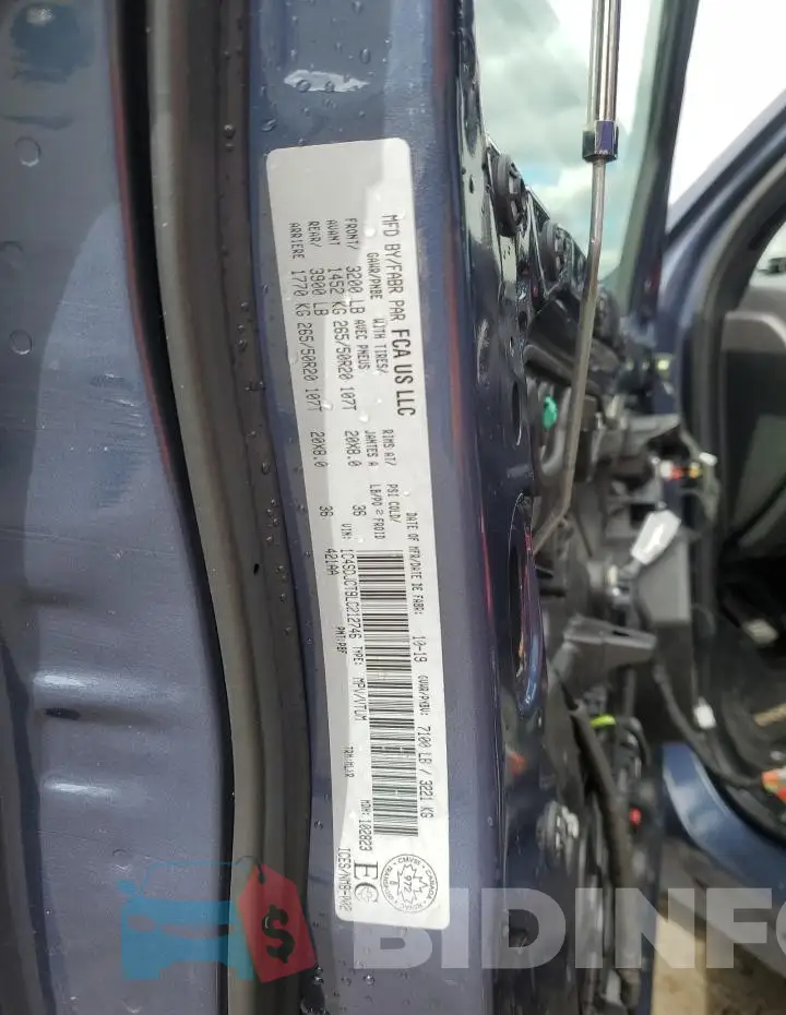 1C4SDJCT9LC212746 Photo# 12