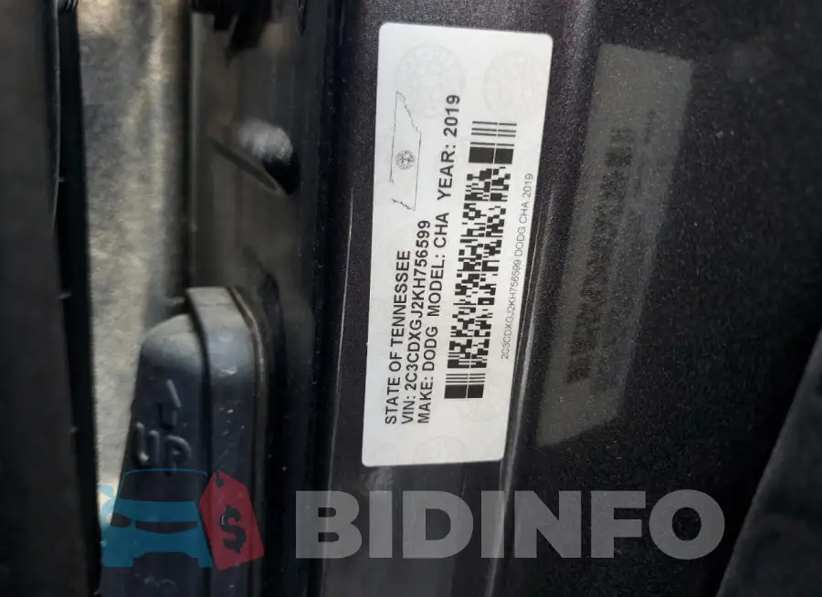 2C3CDXGJ2KH756599 Photo# 12
