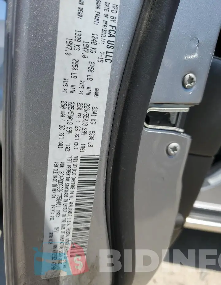 3C4PDDGG3FT756401 Photo# 13