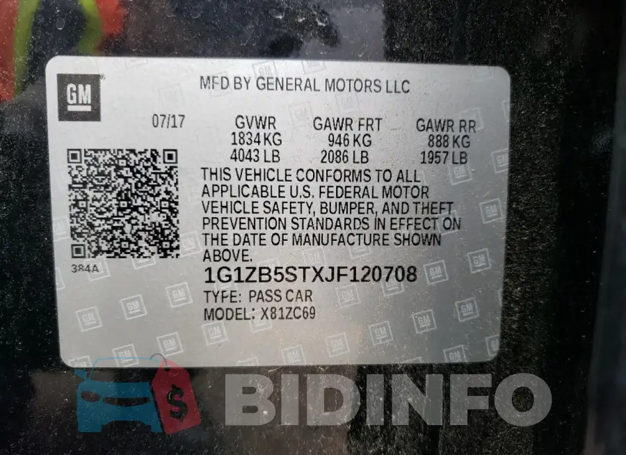 1G1ZB5STXJF120708 Photo# 12