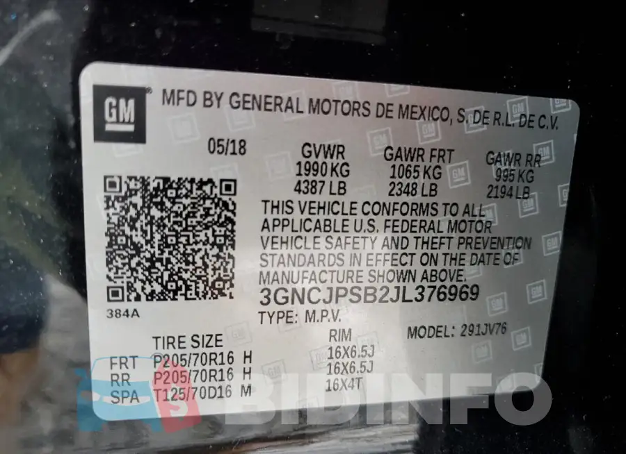 3GNCJPSB2JL376969 Photo# 14