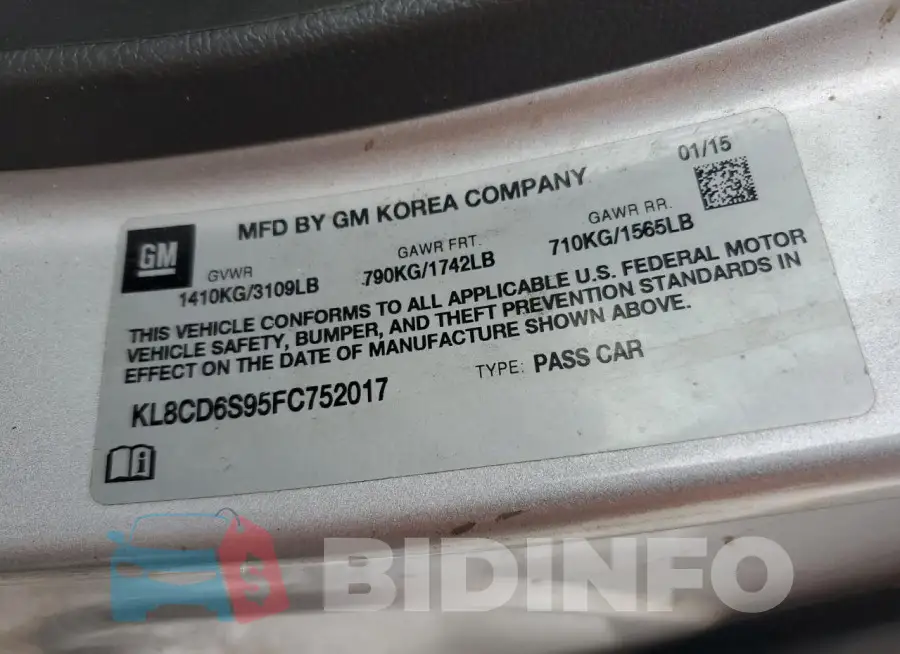 KL8CD6S95FC752017 Photo# 12