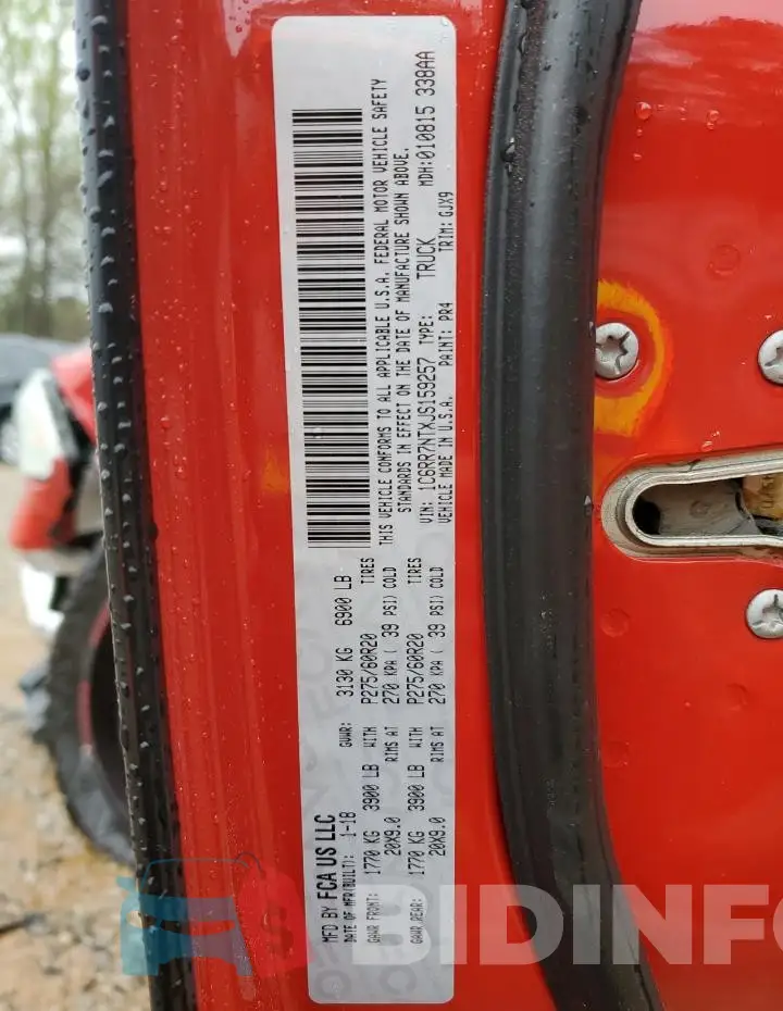 1C6RR7NTXJS159257 Photo# 12