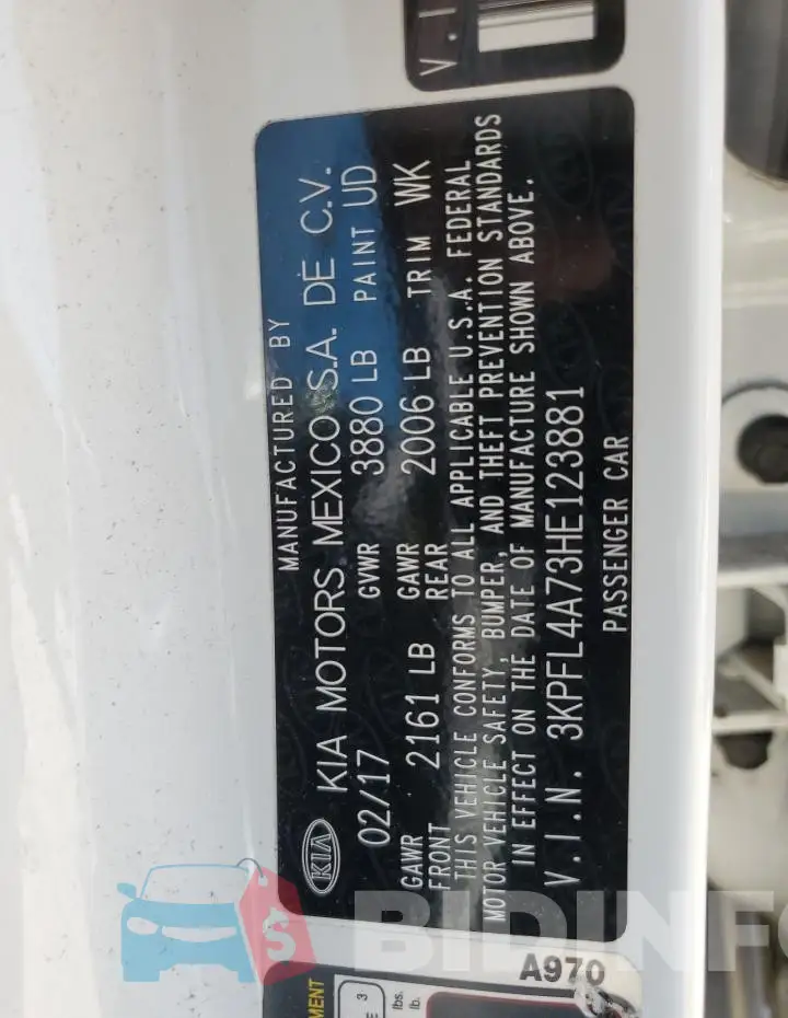 3KPFL4A73HE123881 Photo# 13