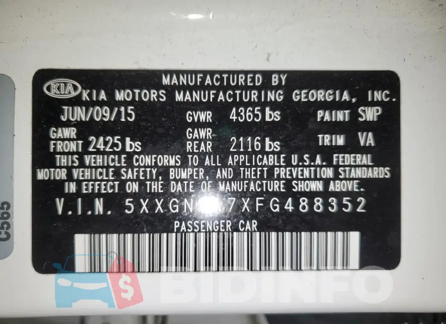 5XXGN4A7XFG488352 Photo# 12