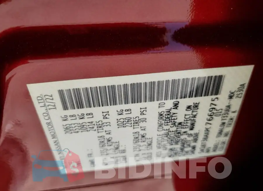 5N1BT3BAXPC766975 Photo# 13