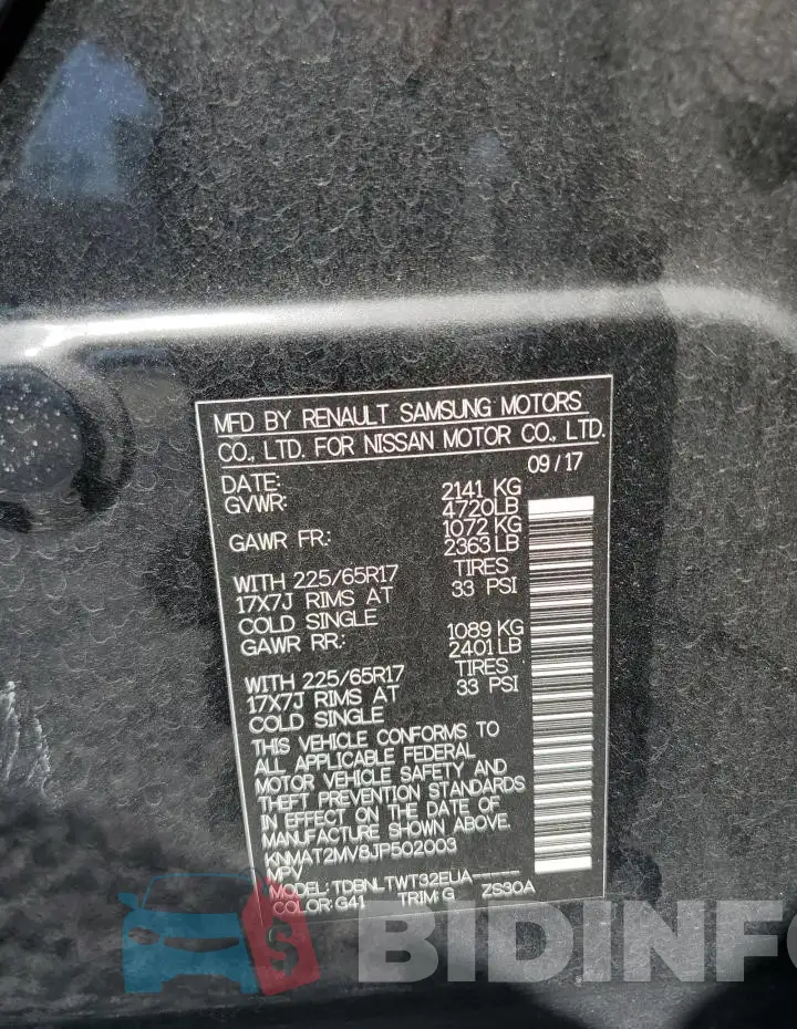KNMAT2MV8JP502003 Photo# 12