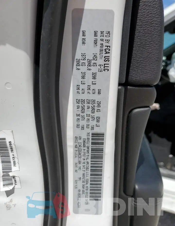 1C4RJEBG0KC811004 Photo# 14