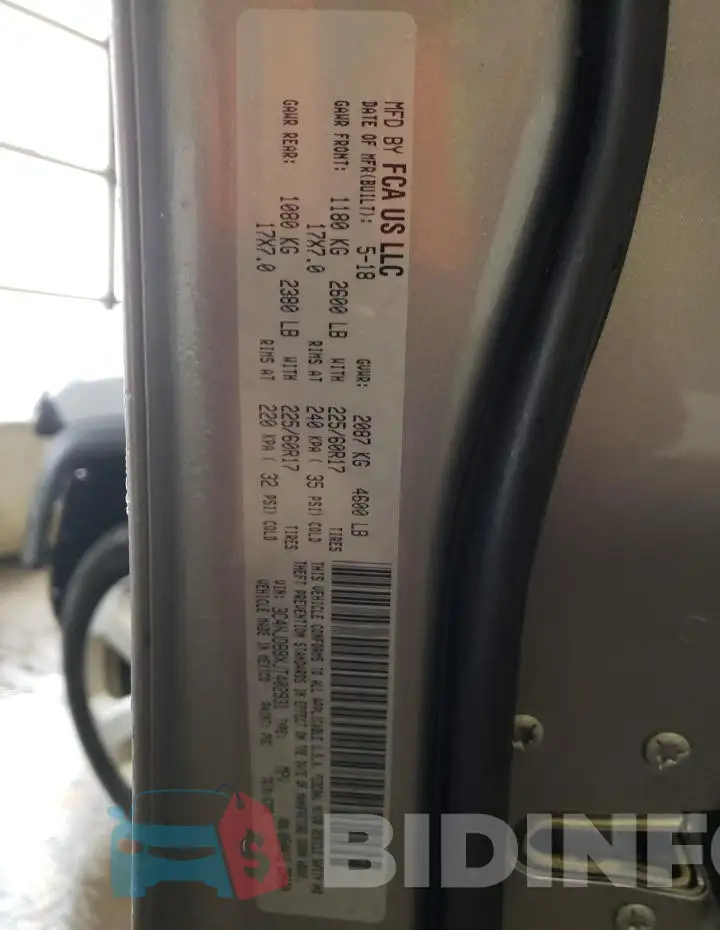 3C4NJDBBXJT402931 Photo# 13