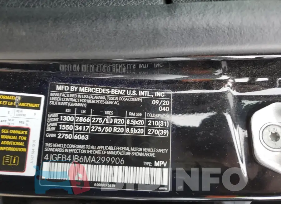 4JGFB4JB6MA299906 Photo# 13