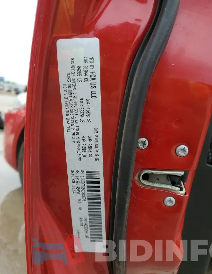 1C3CDFFA9GD819570 Photo# 13