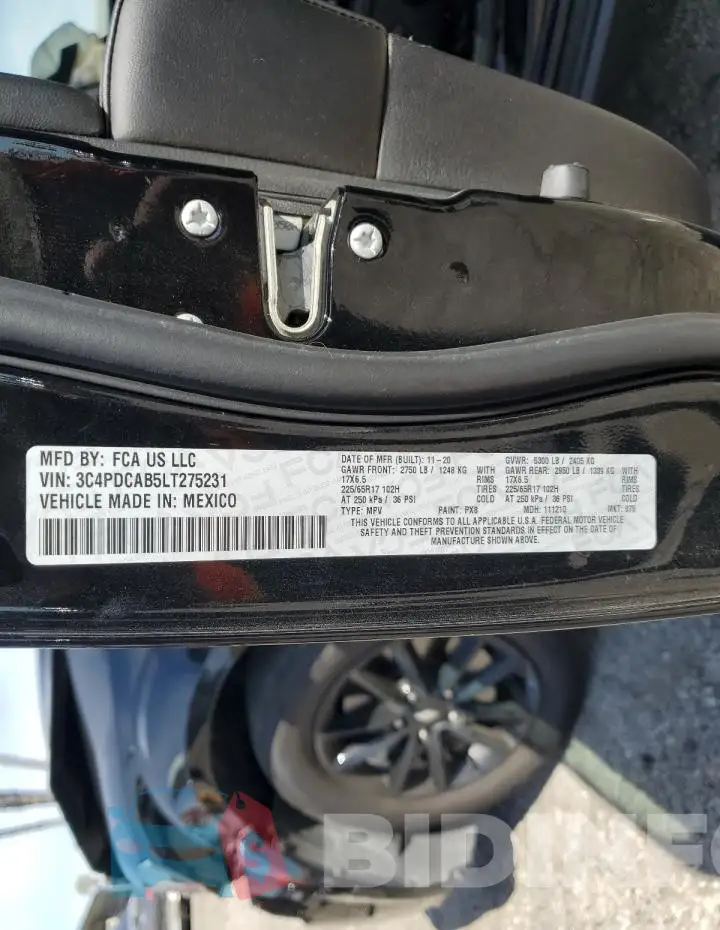 3C4PDCAB5LT275231 Photo# 13