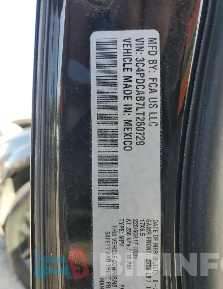 3C4PDCAB7LT260729 Photo# 13