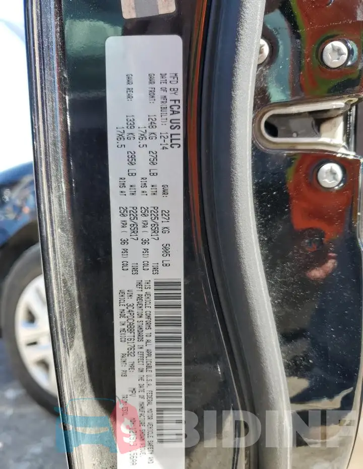 3C4PDCAB8FT617632 Photo# 13